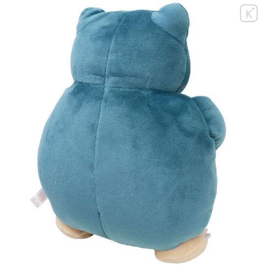 Japan Pokemon Fluffy Arm Pillow Plush - Snorlax - 2
