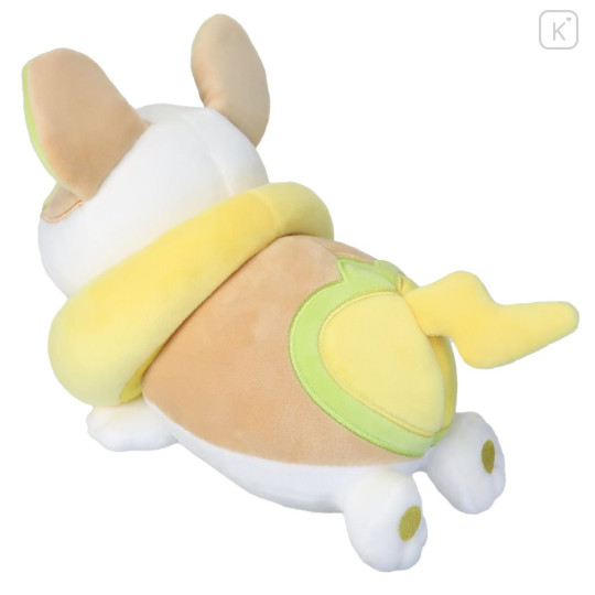 Japan Pokemon Fluffy Arm Pillow Plush - Yamper - 3
