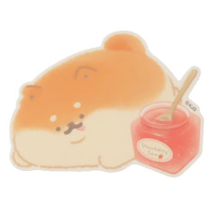 Japan Yeastken Vinyl Sticker - Dog / Bread Strawberry Jam