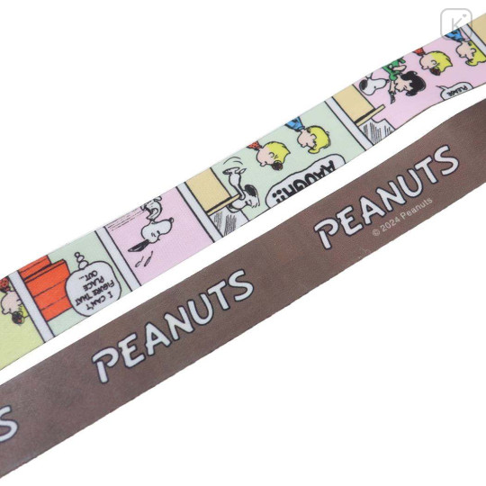 Japan Peanuts Neck Strap - Snoopy / Friends Comic - 2