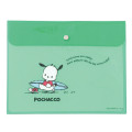 Japan Sanrio A5 Flat Case File Folder - Pochacco / Daily Life - 1