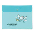 Japan Sanrio A5 Flat Case File Folder - Cinnamoroll / Daily Life - 1