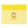 Japan Sanrio A5 Flat Case File Folder - Pompompurin / Animal Headgear - 1
