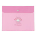 Japan Sanrio A5 Flat Case File Folder - My Melody / Animal Headgear - 1