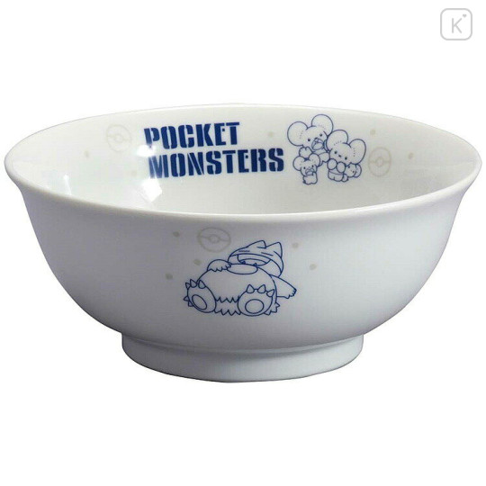 Japan Pokemon Porcelain Ramen Bowl - Snorlax - 1