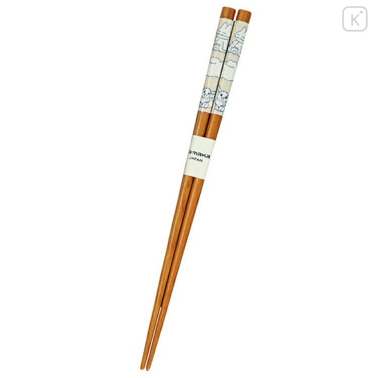 Japan Pokemon Wood Chopsticks - Snorlax & Metamon & Eevee - 1