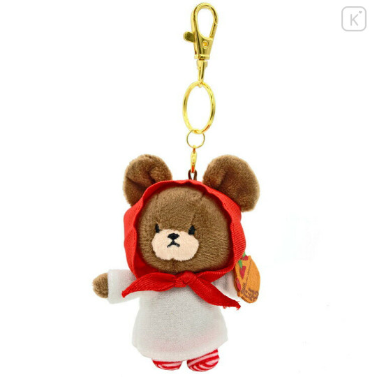 Japan The Bears School Keychain Soft Mascot - Jackie / Apple Girl - 1