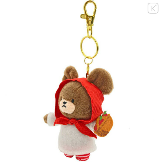Japan The Bears School Keychain Soft Mascot - Jackie / Apple Girl - 2