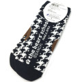 Japan The Bears School Socks - Jackie : Houndstooth Black - 2