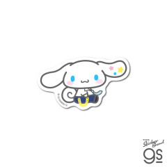 Japan Sanrio Vinyl Sticker - Cinnamoroll / Heisei Kogal Uniform