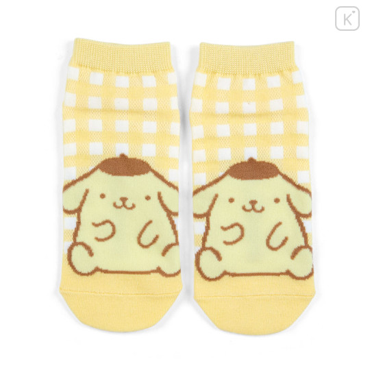 Japan Sanrio Original Socks - Pompompurin : Sit - 1