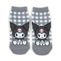 Japan Sanrio Original Socks - Kuromi : Sit - 1
