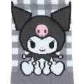 Japan Sanrio Original Socks - Kuromi : Sit - 2