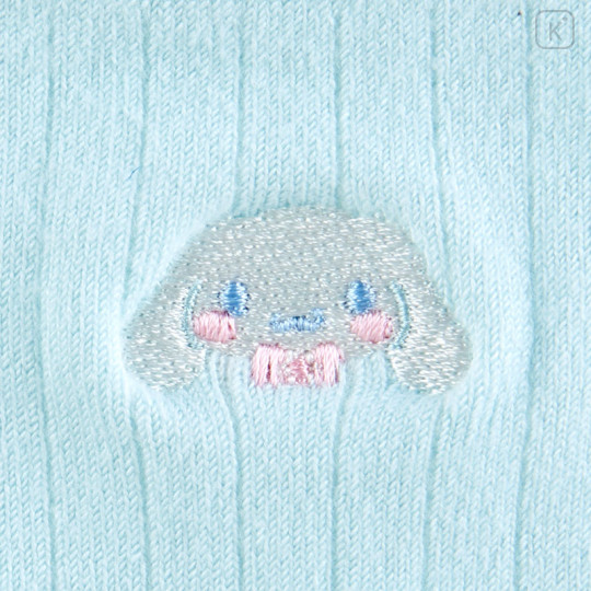 Japan Sanrio Original Embroidery Socks - Cinnamoroll - 2