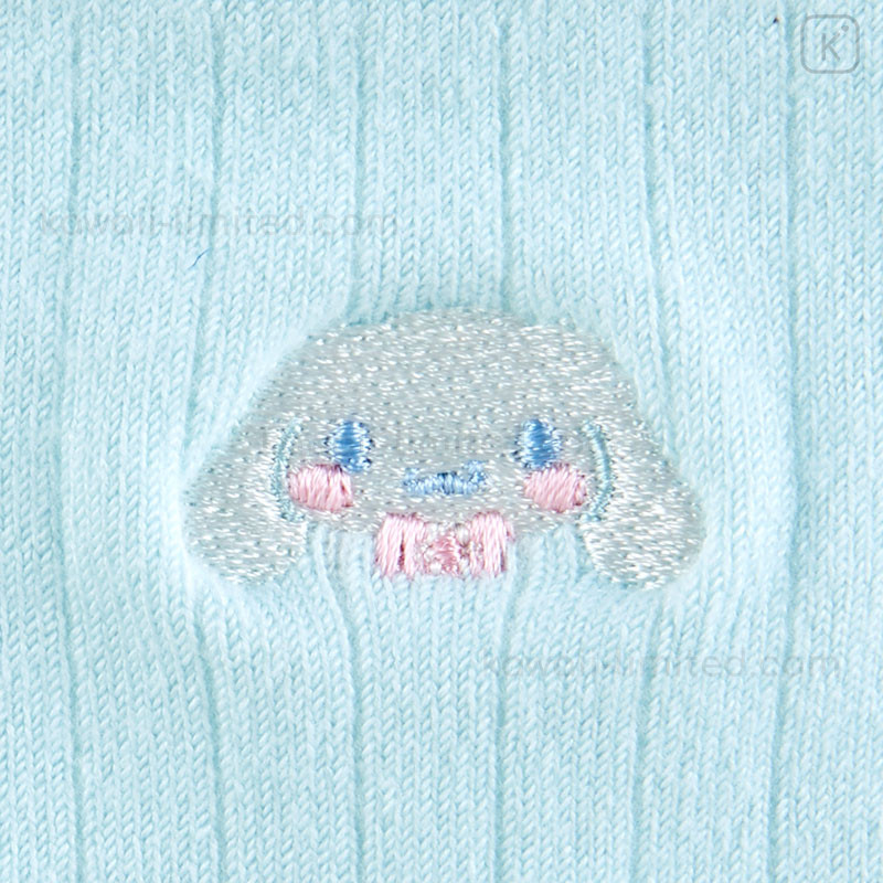 Japan Sanrio Original Embroidery Socks - Cinnamoroll