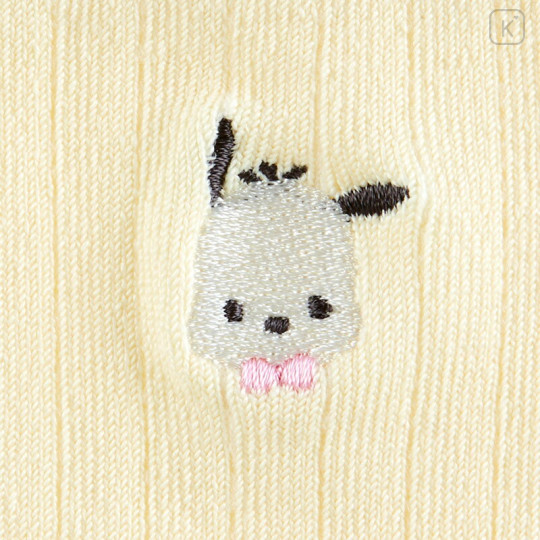 Japan Sanrio Original Embroidery Socks - Pochacco - 2