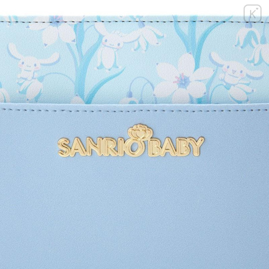 Japan Sanrio Original Card Pockets & Zippered Pockets Pouch Set - Cinnamoroll / Sanrio Baby - 4