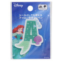 Japan Disney Wappen Iron-on Applique Patch - Disney Princess Ariel / Alphabet A - 1