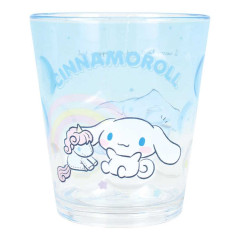Japan Sanrio Acrylic Tumbler Clear Airy - Cinnamoroll / Unicorn & Rainbow