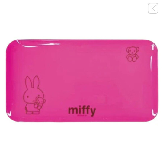 Japan Miffy Melamine Tray - Deep Pink - 1