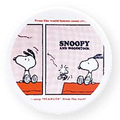 Japan Peanuts Small Plate - Snoopy / Woodstock