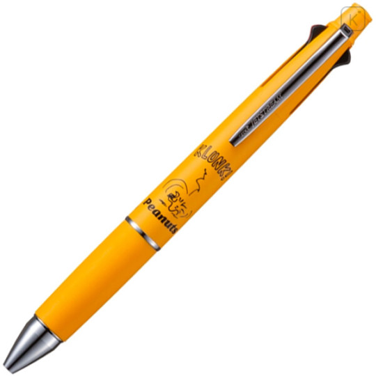 Japan Peanuts Jetstream 4&1 Multi Pen + Mechanical Pencil - Woodstock / Orange - 2