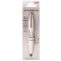 Japan Peanuts Jetstream 4&1 Multi Pen + Mechanical Pencil - Snoopy / Beige - 1