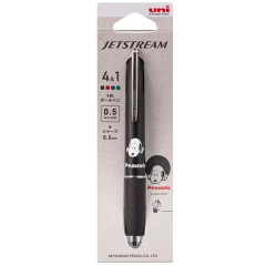 Japan Peanuts Jetstream 4&1 Multi Pen + Mechanical Pencil - Snoopy / Black