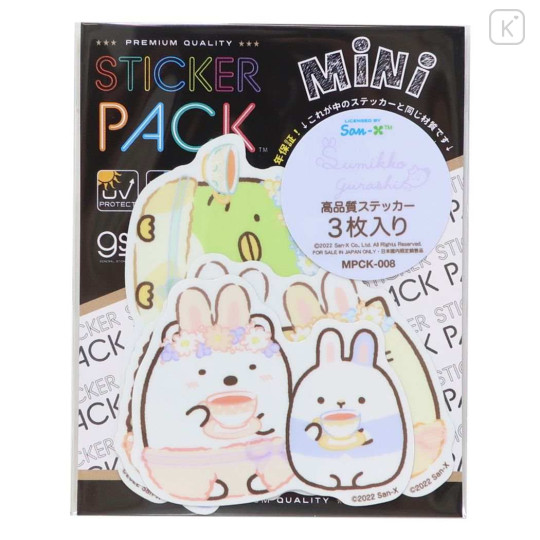 Japan San-X Vinyl Sticker Set - Sumikko Gurashi / Bunny - 1