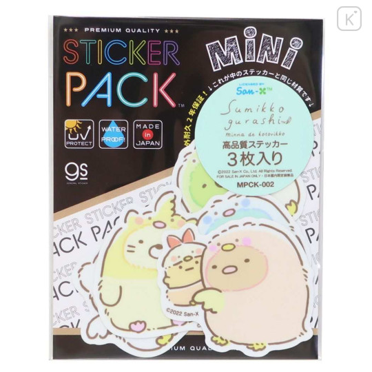 Japan San-X Vinyl Sticker Set - Sumikko Gurashi / Little Bird Cosplay - 1