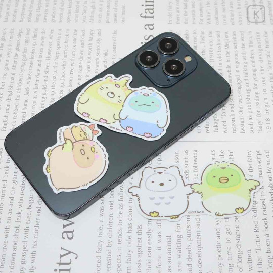 Japan San-X Vinyl Sticker Set - Sumikko Gurashi / Little Bird Cosplay - 2