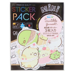 Japan San-X Vinyl Sticker Set - Sumikko Gurashi / Strawberry Cake