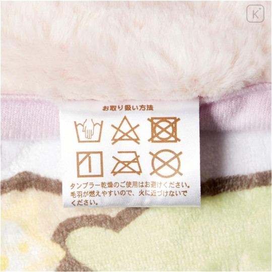 Japan San-X Sumikko Gurashi Flannel Lap Blanket - Tapioca Park - 3