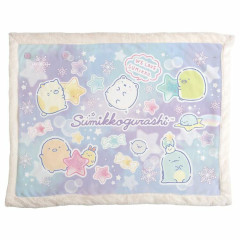 Japan San-X Sumikko Gurashi Flannel Lap Blanket - Snow Star Night