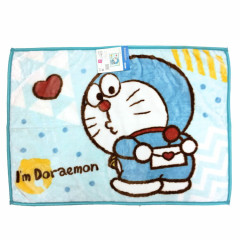 Japan Doraemon Meyer Blanket - Light Blue
