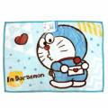 Japan Doraemon Meyer Blanket - Light Blue - 1