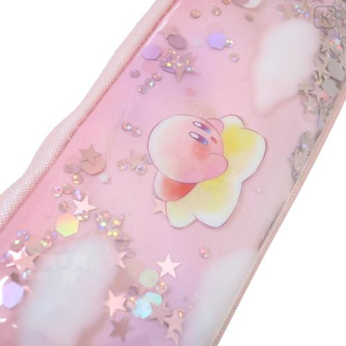 Japan Kirby Pen Case Pouch - Pupupu Starlight / Pink - 4