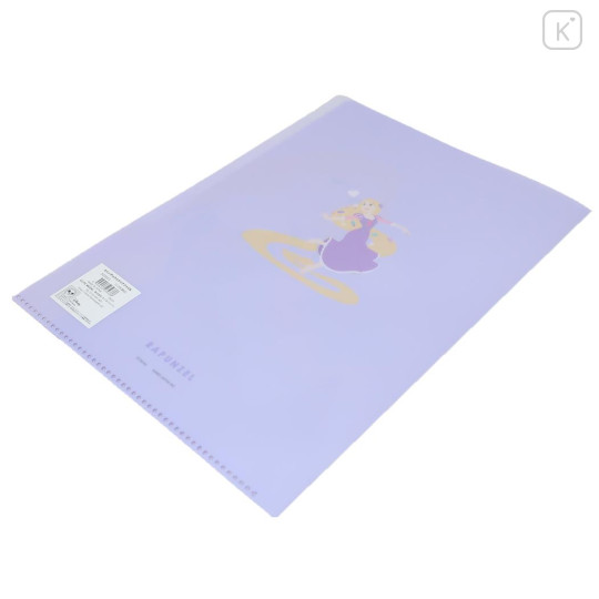 Japan Disney 5 Pockets A4 Index Holder - Rapunzel / Purple - 2