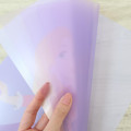 Japan Disney 5 Pockets A4 Index Holder - Rapunzel / Purple - 3