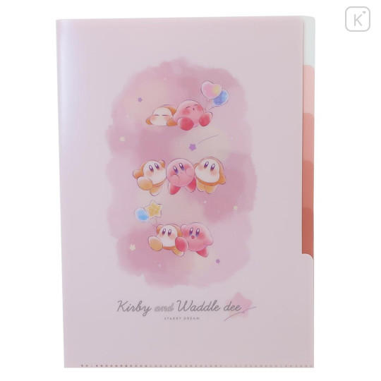 Japan Kirby 5 Pockets A4 Index Holder - Starry Dream - 1