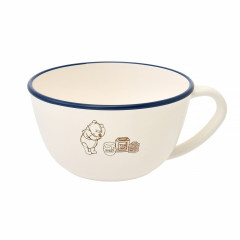 Japan Disney Store Plastic Mug - Winnie the Pooh / Edge Blue