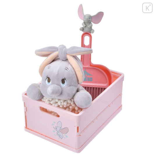 Japan Disney Store Plush Handy Mop - Dumbo / Cleaning With Dumbo - 8