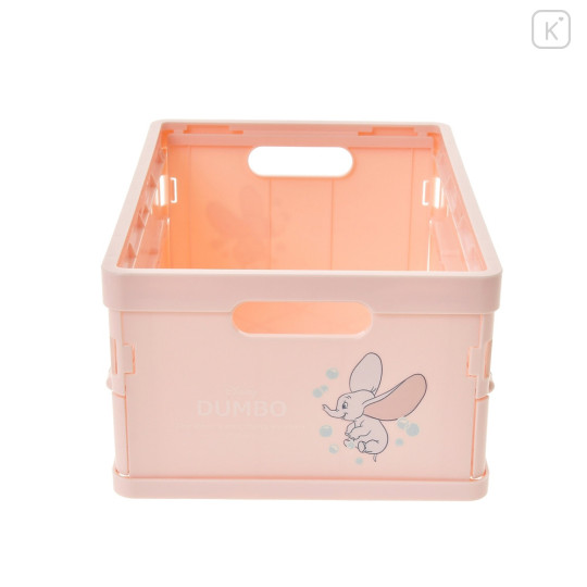 Japan Disney Store Foldable Storage Case Container - Dumbo / Cleaning With Dumbo - 2