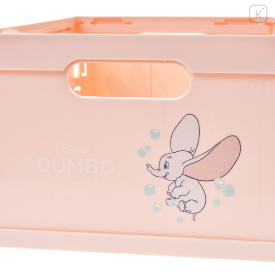 Japan Disney Store Foldable Storage Case Container - Dumbo / Cleaning With Dumbo - 5