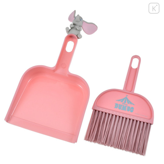 Japan Disney Store Dust Pan & Broom Set - Dumbo / Cleaning With Dumbo - 3