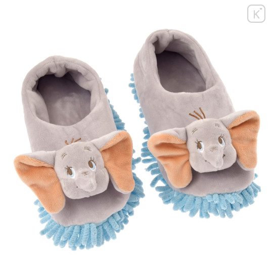 Japan Disney Store Plush Slippers - Dumbo / Cleaning With Dumbo - 1