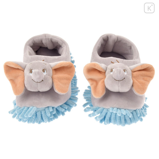 Japan Disney Store Plush Slippers - Dumbo / Cleaning With Dumbo - 5