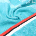 Japan Pokemon Jacquard Wash Towel - Snorlax / Blue - 2