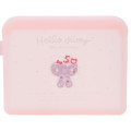 Japan Sanrio Flappo Pouch - Hello Kitty / 50th Anniversary Pink - 2