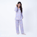 Japan Sanrio Pajamas (M) - Hello Kitty / 50th Anniversary Purple - 5